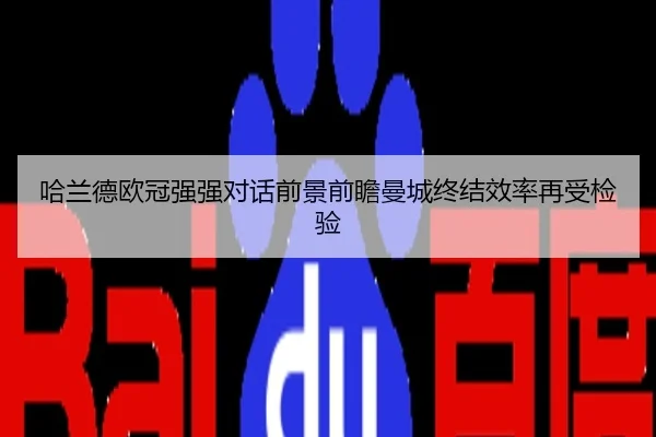 哈兰德欧冠强强对话前景前瞻曼城终结效率再受检验