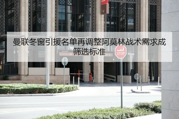 曼联冬窗引援名单再调整阿莫林战术需求成筛选标准